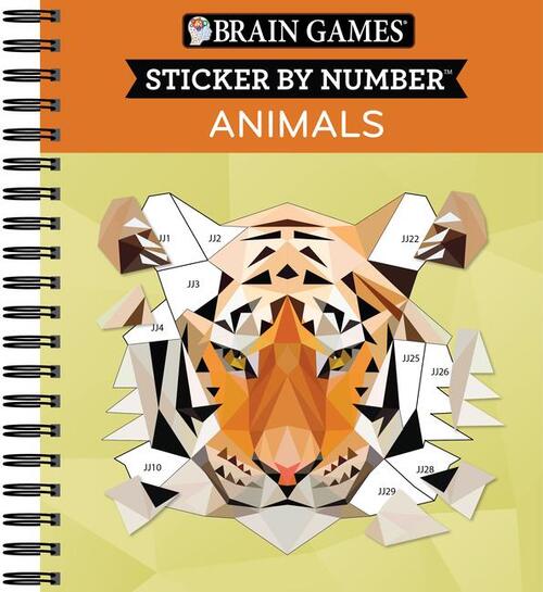 Publications International Ltd: Brain Games - Sticker by Num