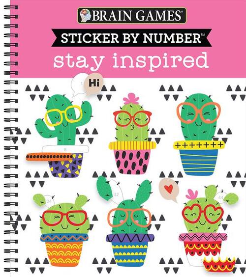 Publications International Ltd: Brain Games - Sticker by Num