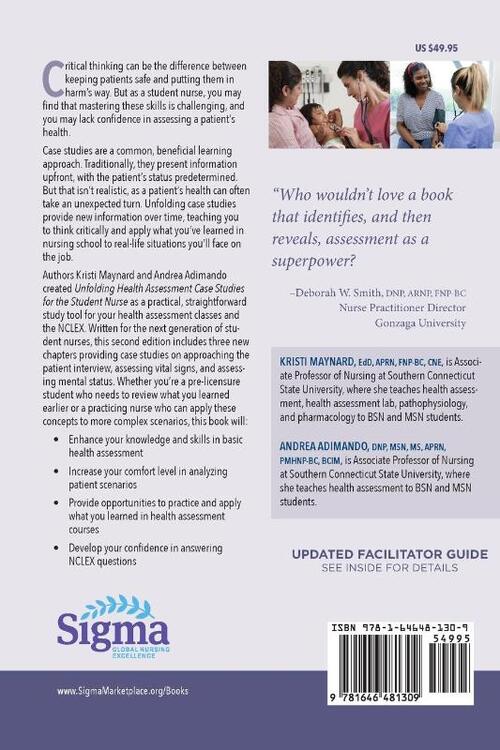 Unfolding Health Assessment Case Studies for the Student Nurse, Second Edition