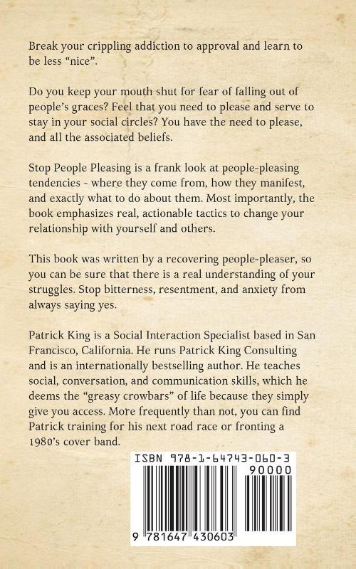 Stop People Pleasing