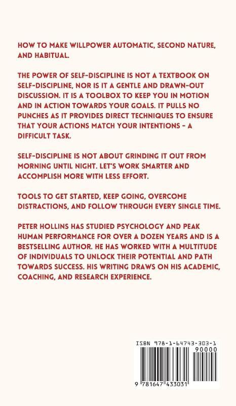 The Power of Self-Discipline