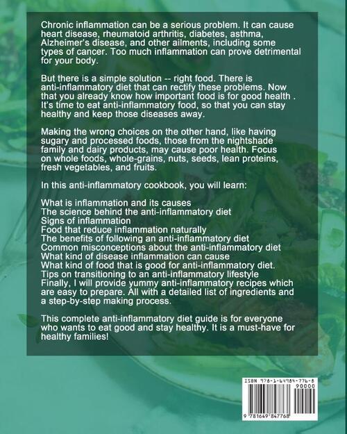 The Complete Anti-Inflammatory Diet Cookbook