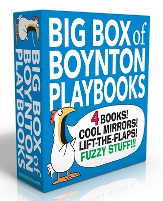 Big Box of Boynton Playbooks (Boxed Set): Dinosaur's Binkit; Hey! Look at You!; Fuzzy Fuzzy Fuzzy!; Hey! What's That?