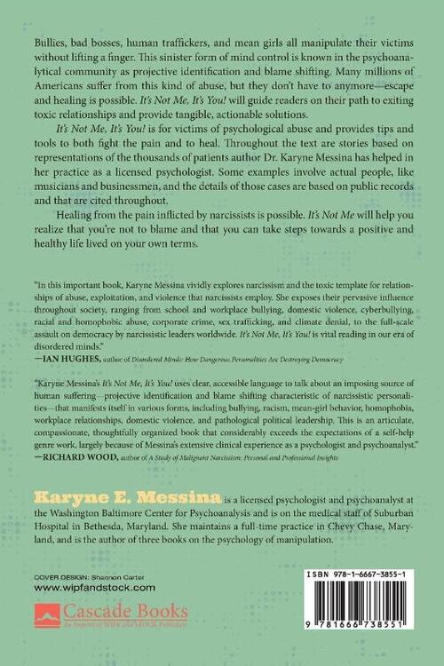 It's Not Me, It's You!