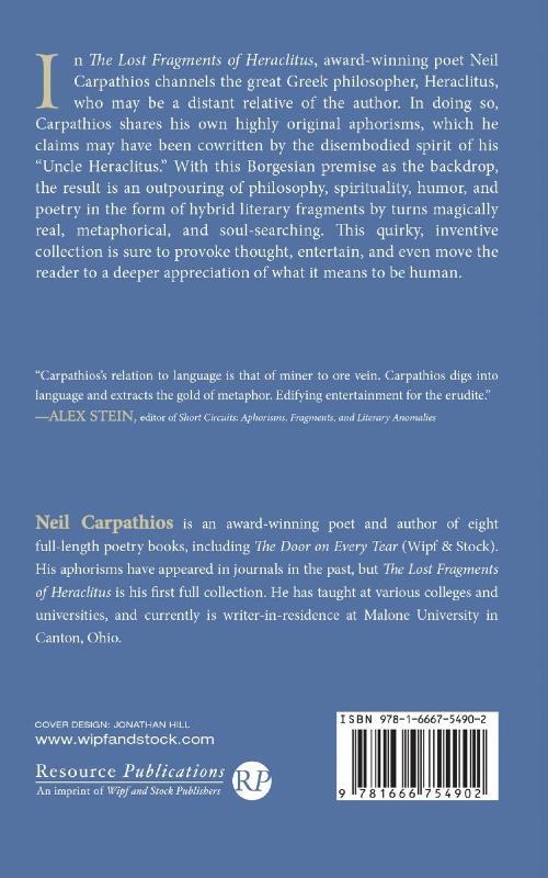 The Lost Fragments of Heraclitus