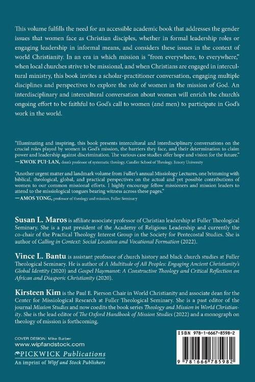 Power, Agency, and Women in the Mission of God