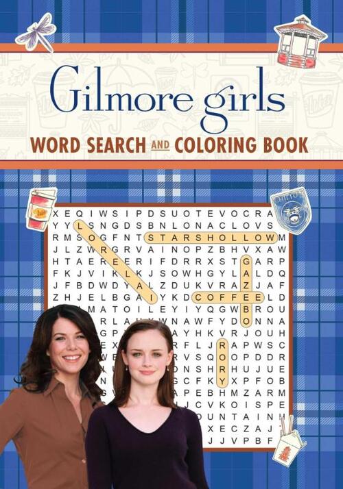 Gilmore Girls Word Search and Coloring Book