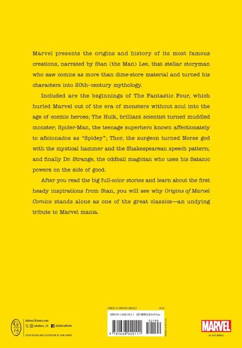 Origins of Marvel Comics