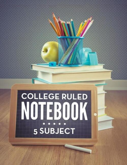 College Ruled Notebook - 5 Subject