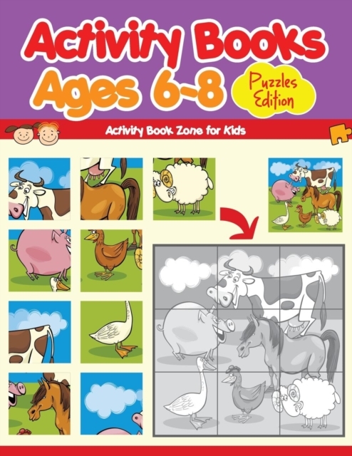 Activity Books Ages 6-8 Puzzles Edition