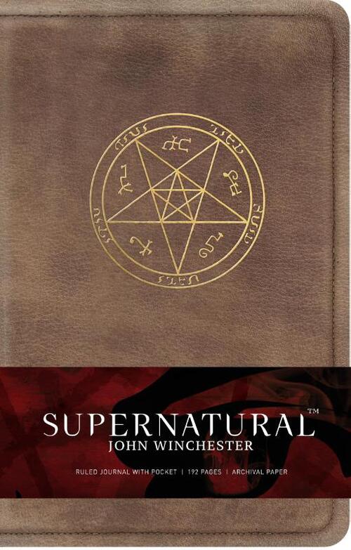 Supernatural: John Winchester Hardcover Ruled Journal