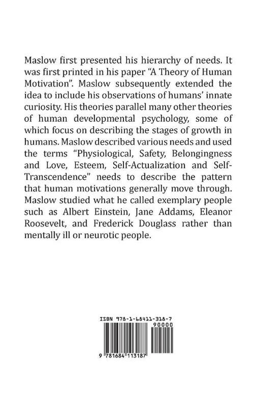 A Theory of Human Motivation