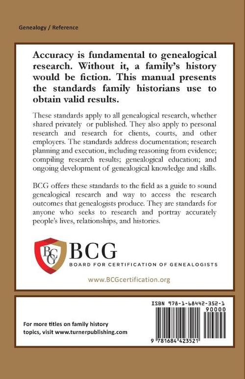 Genealogy Standards Second Edition Revised