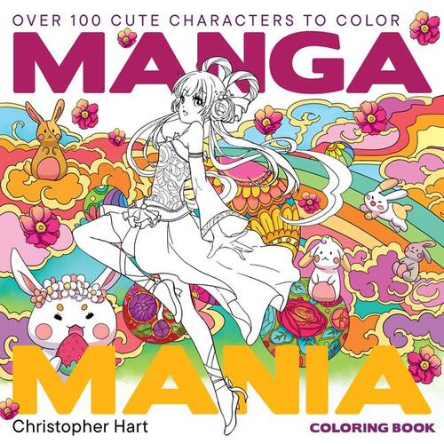 Hart, C: Manga Mania Coloring Book