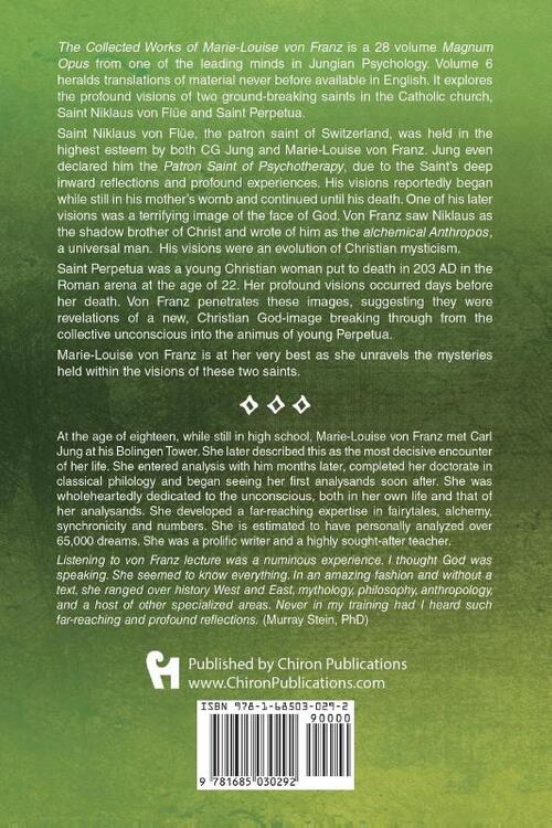 Volume 6 of the Collected Works of Marie-Louise von Franz