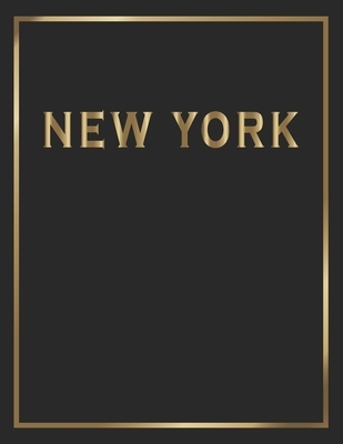 New York: Gold and Black Decorative Book - Perfect for Coffee Tables, End Tables, Bookshelves, Interior Design & Home Staging Ad