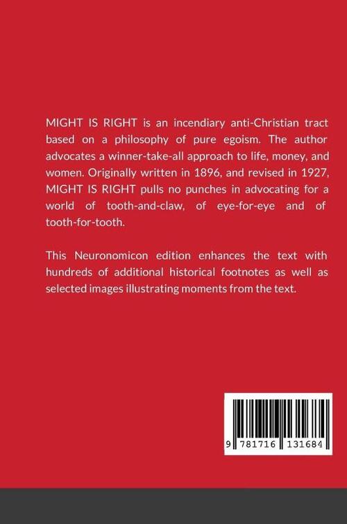 Might Is Right by Ragnar Redbeard