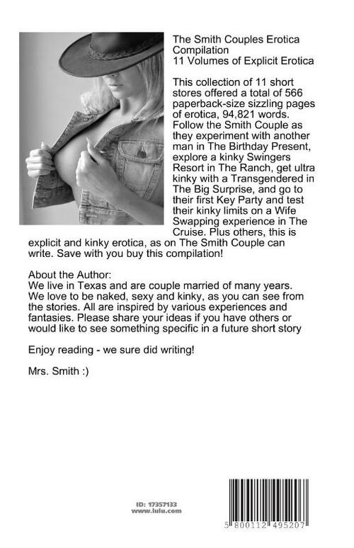 The Smith Couple's Erotica 11 Short Story Compilation