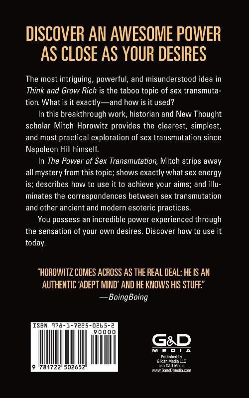 The Power of Sex Transmutation