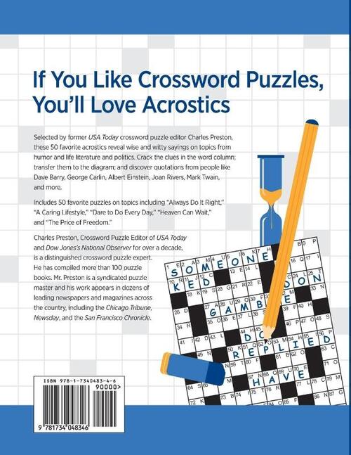 Quote Acrostic Favorites