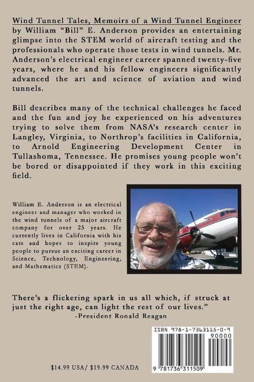 Wind Tunnel Tales, Memoirs of a Wind Tunnel Engineer