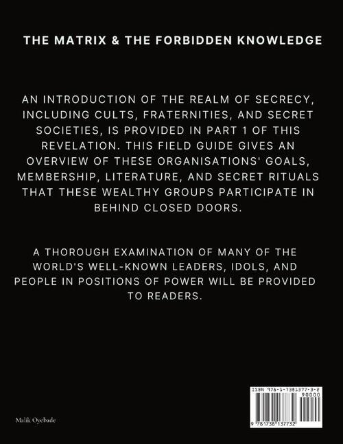 The Matrix & The Forbidden Knowledge (Part 1)