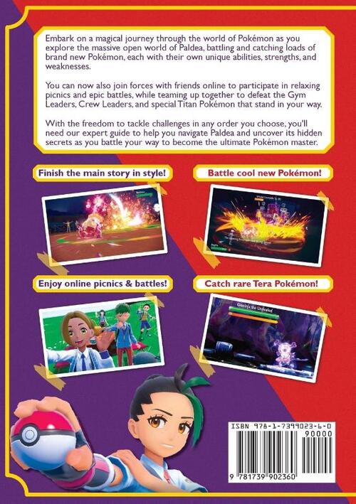 Pokemon Scarlet and Violet Strategy Guide Book (Full Color)