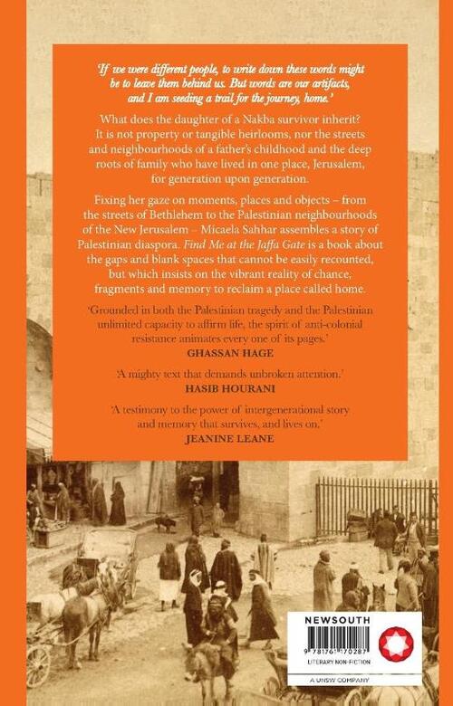 Find Me at the Jaffa Gate