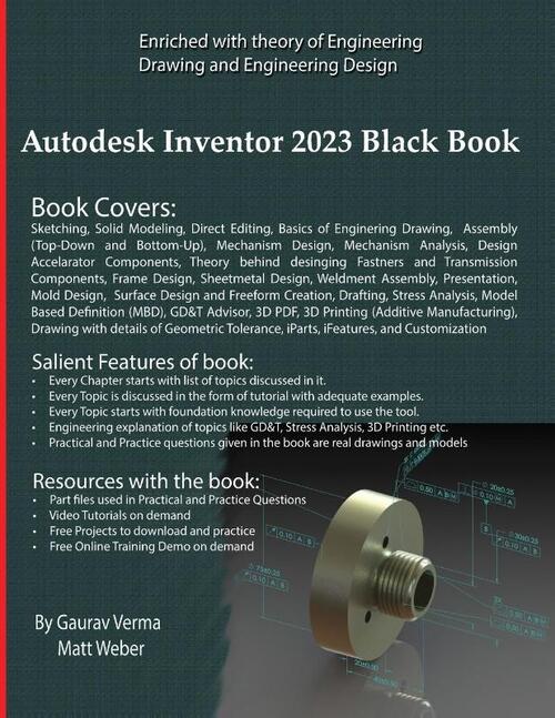 Autodesk Inventor 2023 Black Book