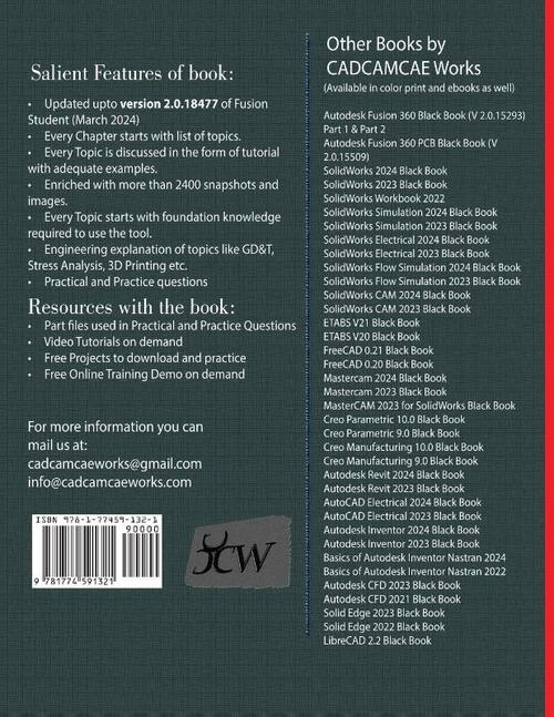 Autodesk Fusion 360 Black Book (V 2.0.18477) Part I