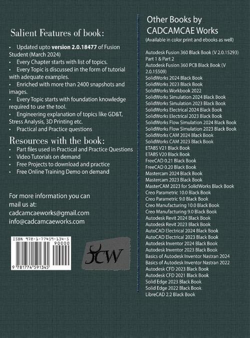 Autodesk Fusion 360 Black Book (V 2.0.18477) Part I