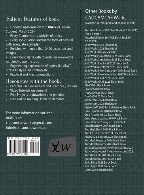 Autodesk Fusion 360 Black Book (V 2.0.18477) Part II