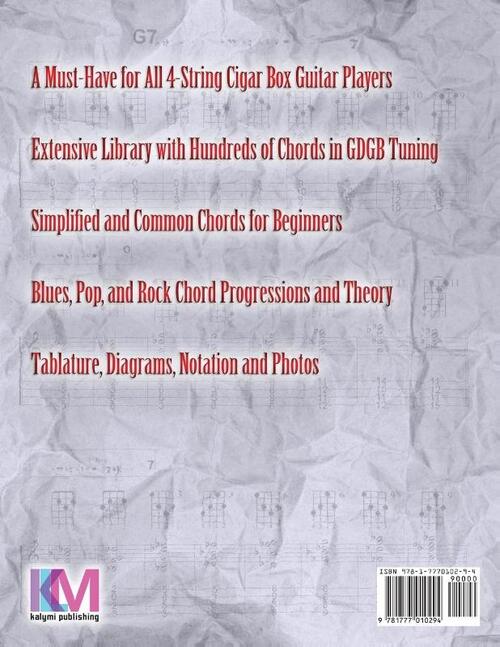 The Complete 4-String Cigar Box Guitar Chord Book