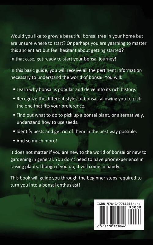 Bonsai Book for Beginners