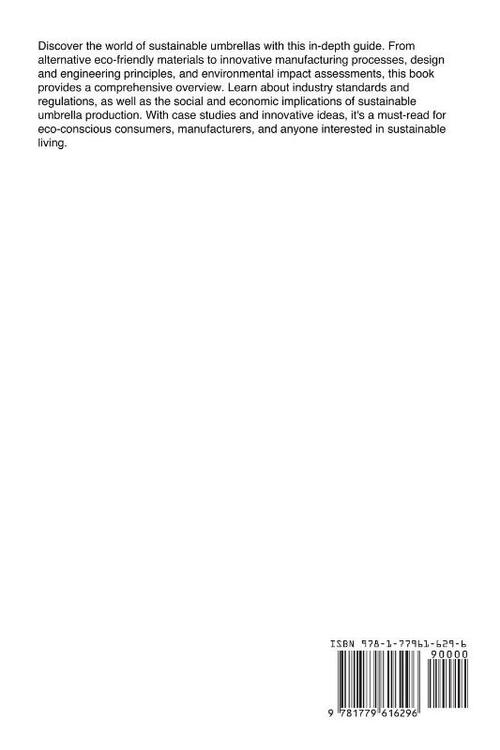 The Science of Sustainable Umbrellas