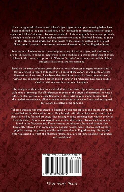 Sherlock Holmes as a Pipe Smoker