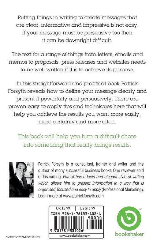 Persuasive Writing for Business