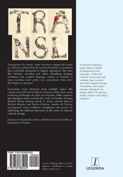 Erotic Literature in Adaptation and Translation