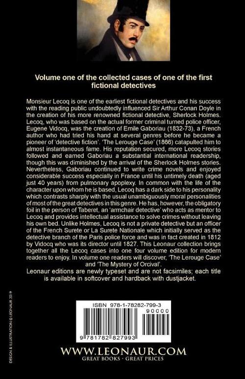 The Monsieur Lecoq of the Surete Mysteries