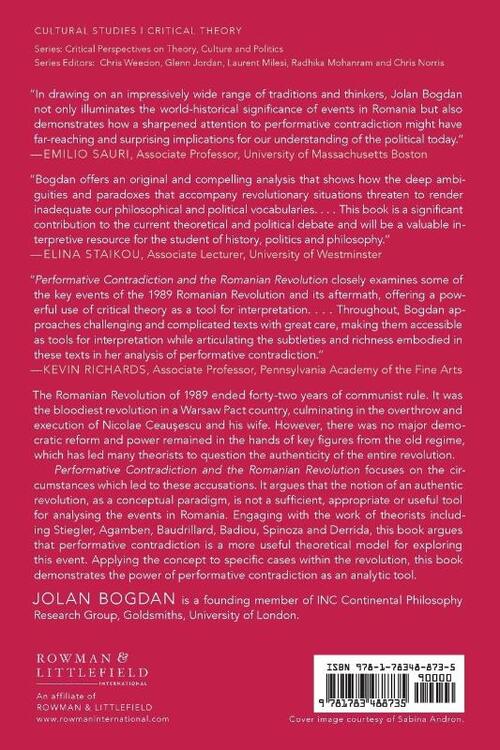 Performative Contradiction and the Romanian Revolution