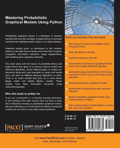 Mastering Probabilistic Graphical Models Using Python