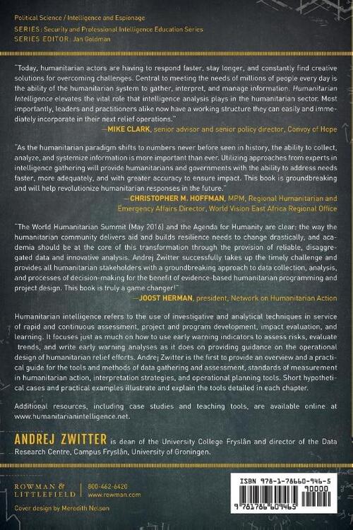 Humanitarian Intelligence