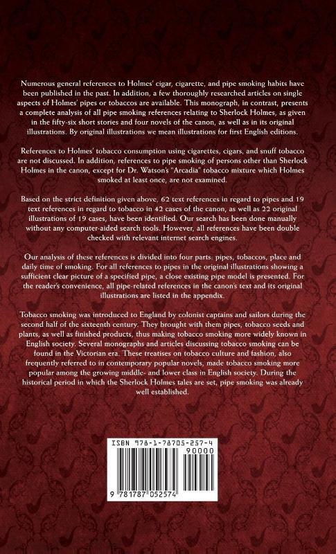 Sherlock Holmes as a Pipe Smoker