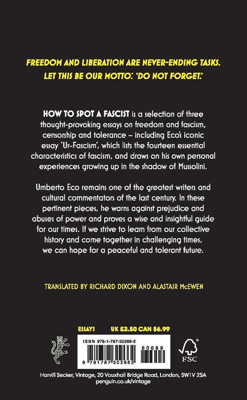 How to Spot a Fascist