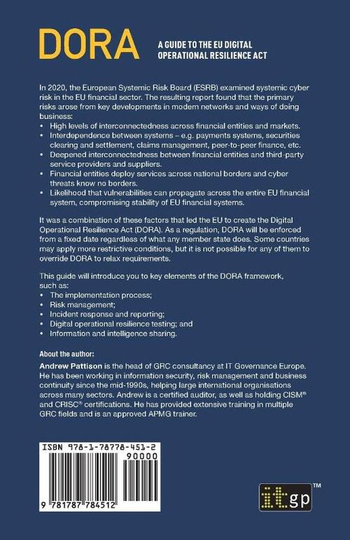 Dora: A guide to the EU digital operational resilience act