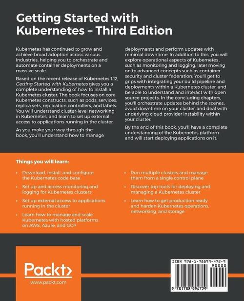 Getting Started with Kubernetes, Jesse White, Jonathan Baier | Boek ...
