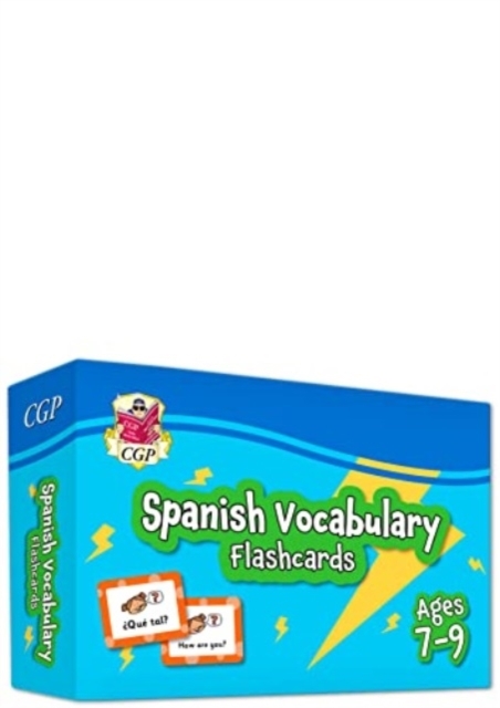 Spanish Vocabulary Flashcards for Ages 7-9 (with Free Online Audio)