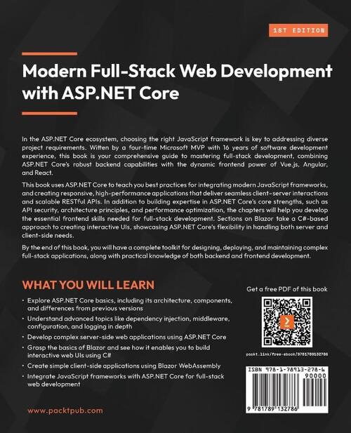 Modern Full-Stack Web Development with ASP.NET Core