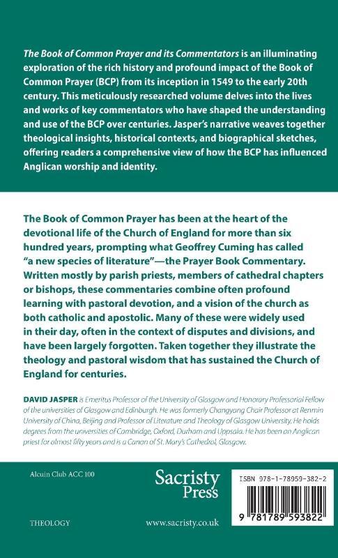 The Book of Common Prayer and its Commentators 1655–1901