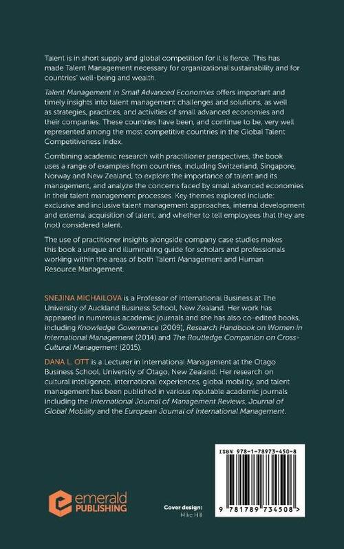 Talent Management in Small Advanced Economies